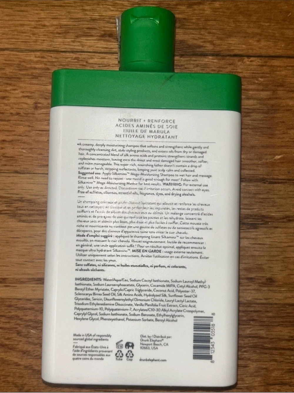 Drunk Elephant Shampoo & Conditioner 240 ML Full size NEW